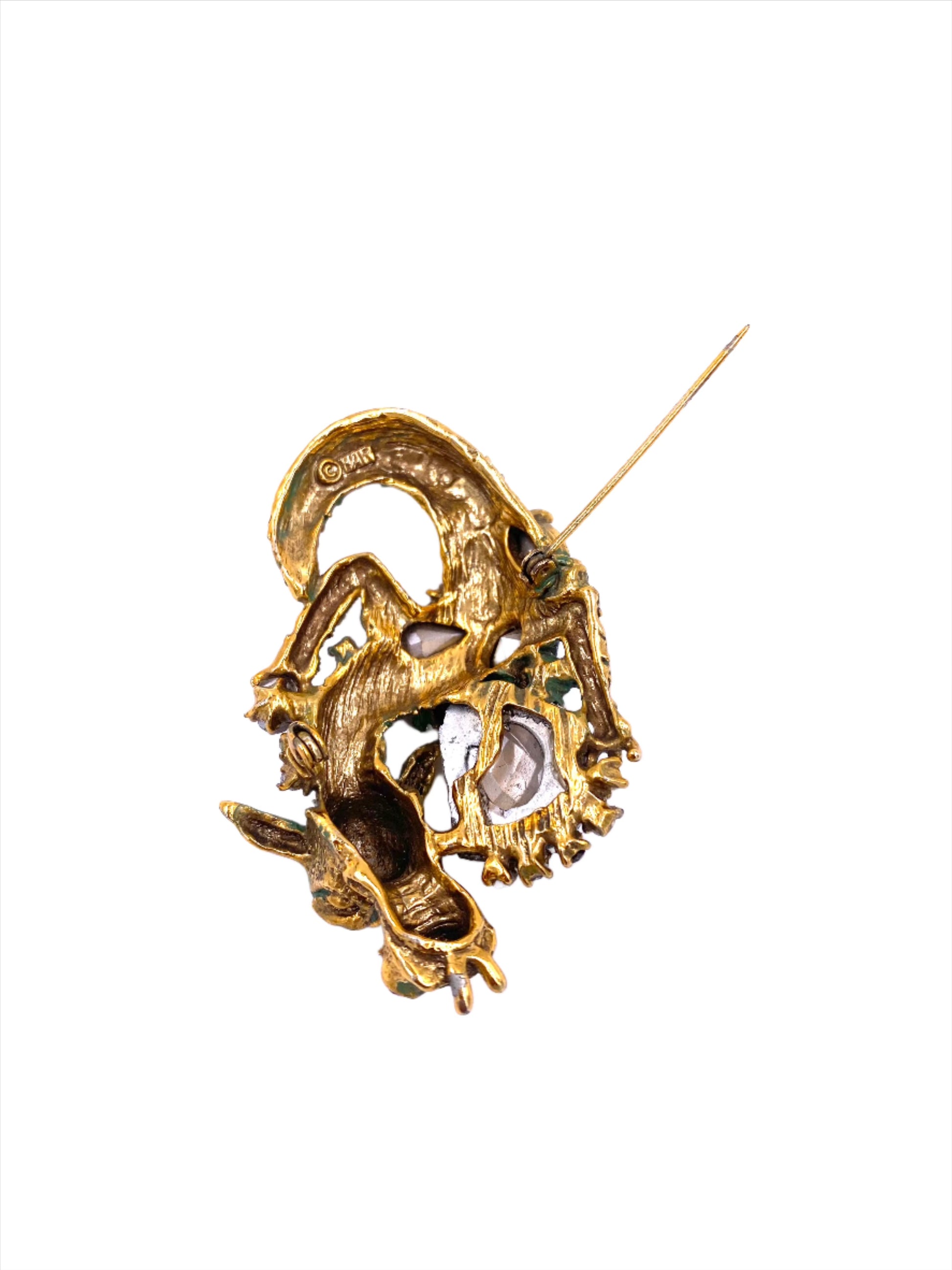 Vintage HAR Dragon Brooch 1959 " Cobra Set" - The Kit Vintage