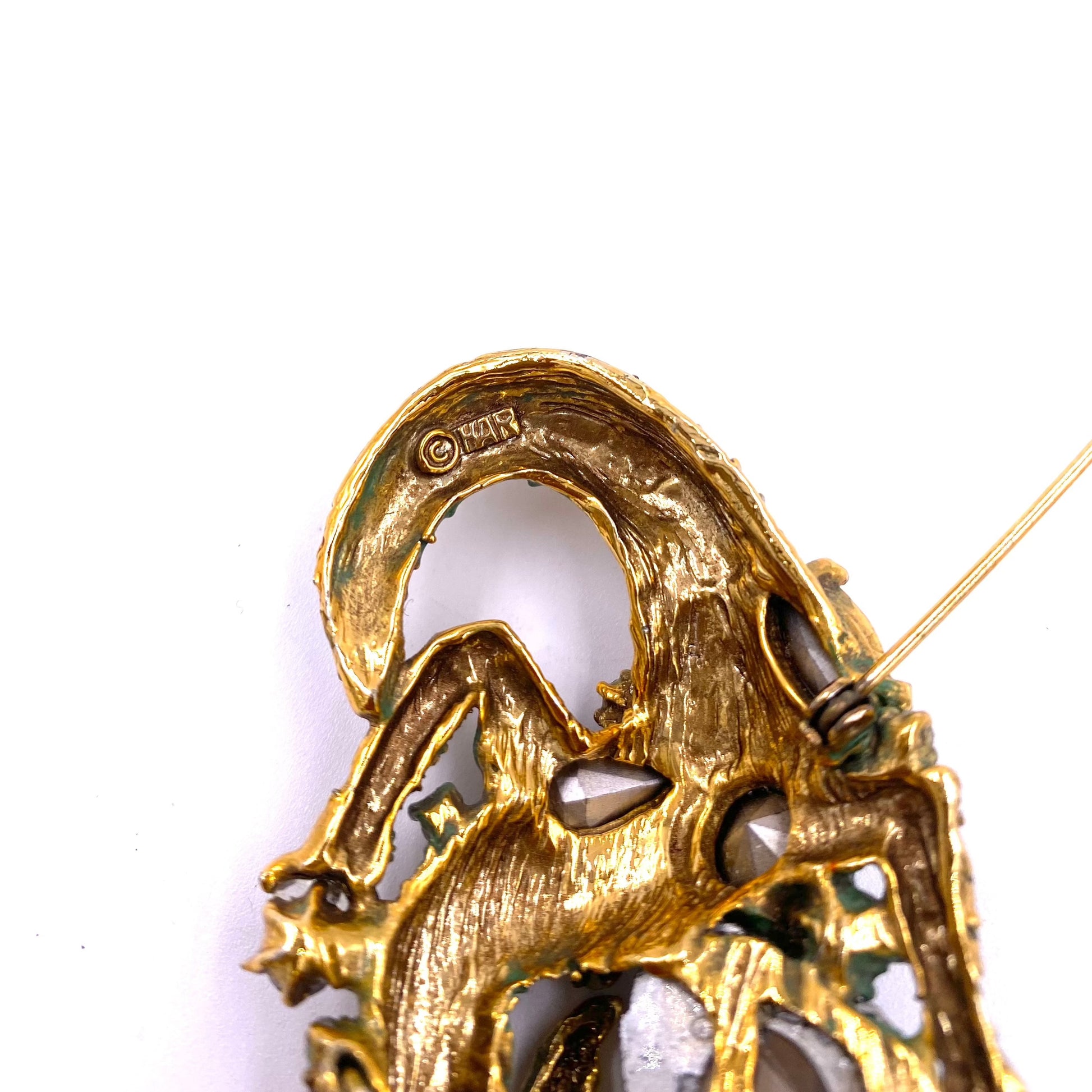 Vintage HAR Dragon Brooch 1959 " Cobra Set" - The Kit Vintage