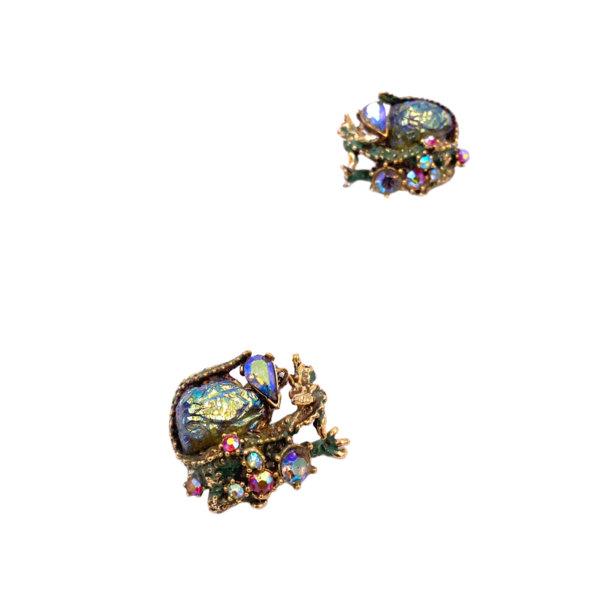 Vintage HAR Dragon Earrings 1959 " Cobra set" - The Kit Vintage