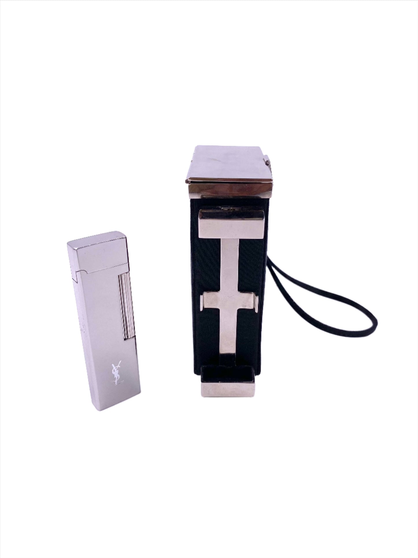 Vintage YSL Tom Ford For Gucci 2001 Cigarette Case & Lighter - The Kit Vintage