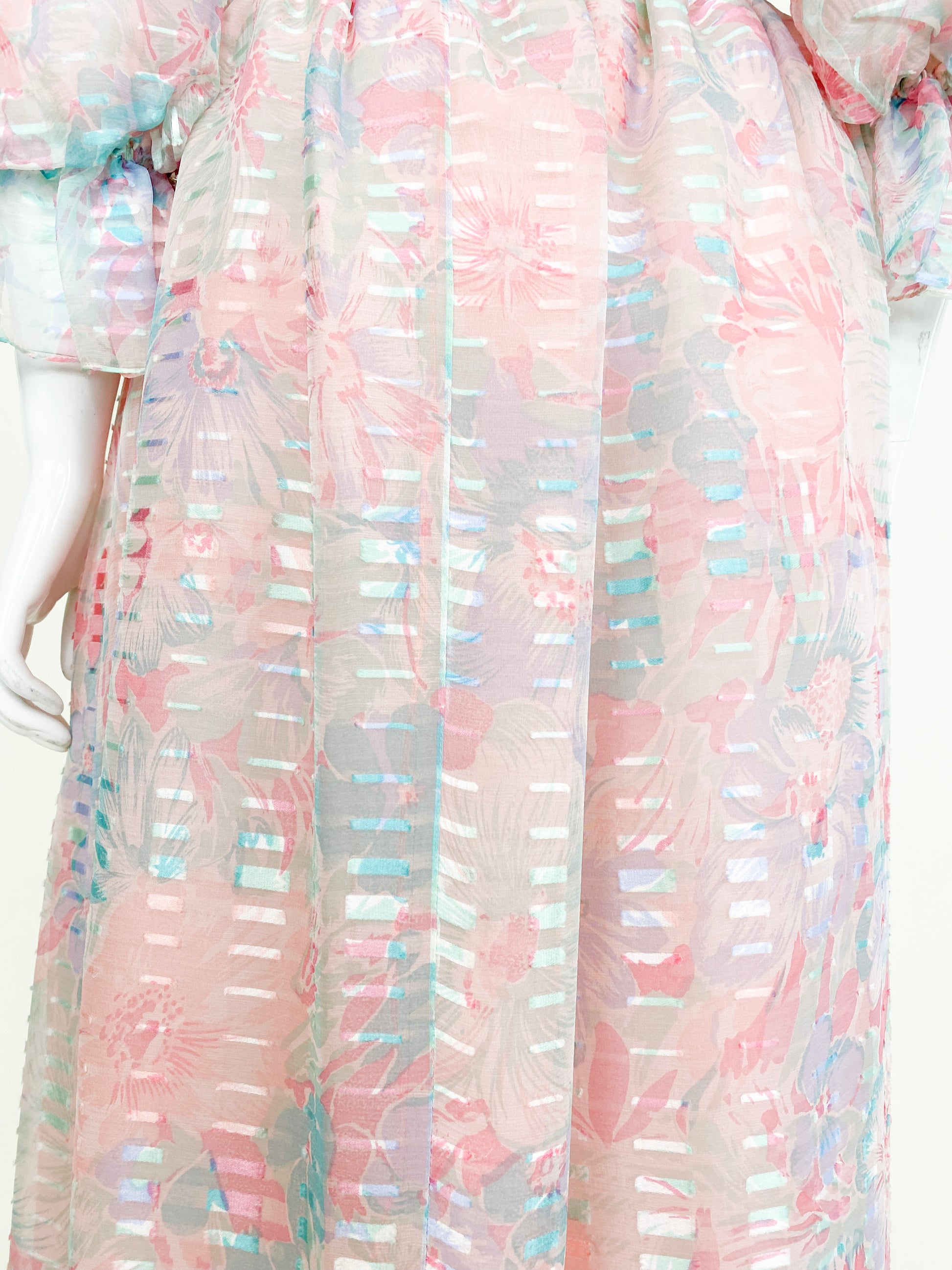Diane Dickinson For Gentillesse 1980's Silk Dress - The Kit Vintage