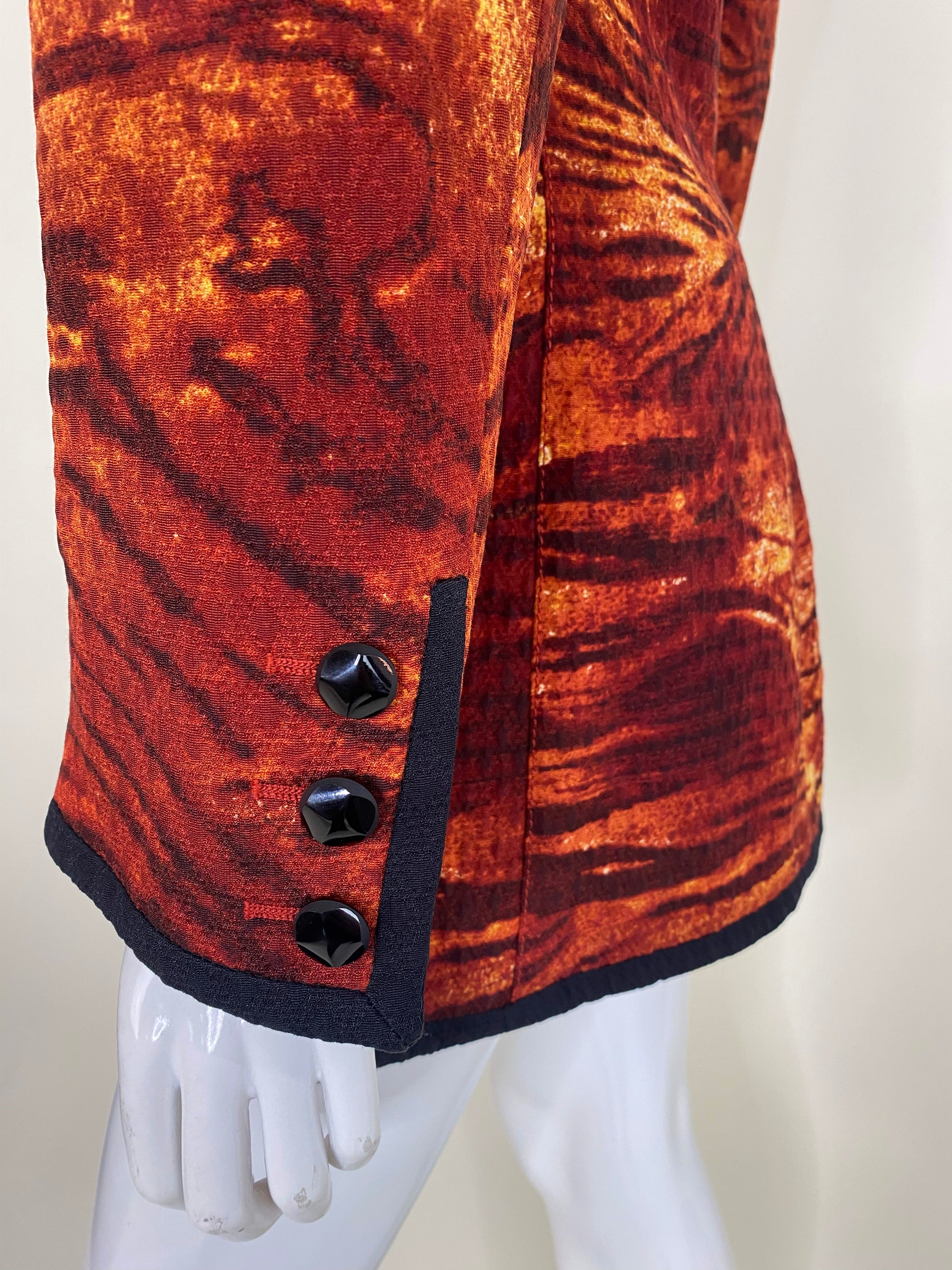 Vintage Emanuel Ungaro Flame Blazer - The Kit Vintage