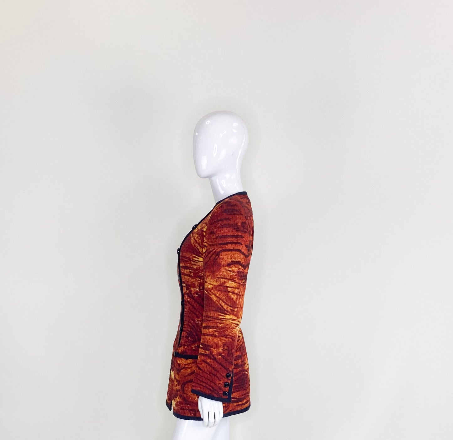 Vintage Emanuel Ungaro Flame Blazer