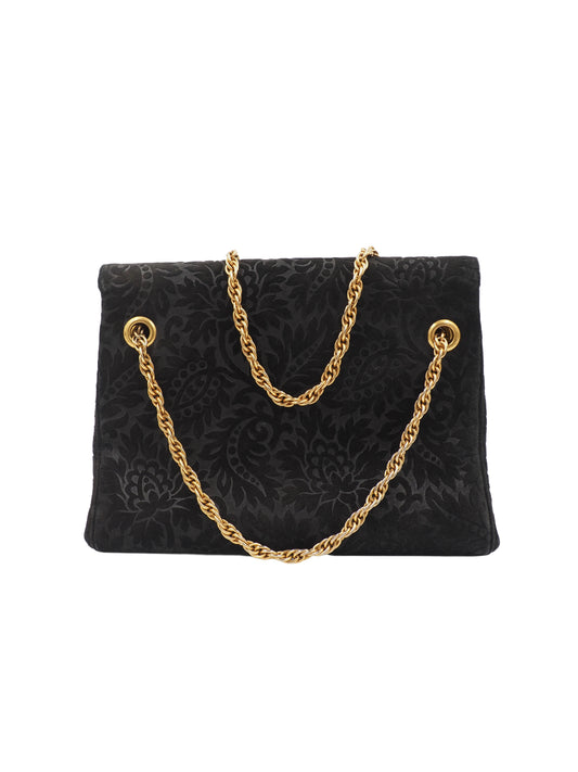 Koret Embossed Leather With Gold Chain