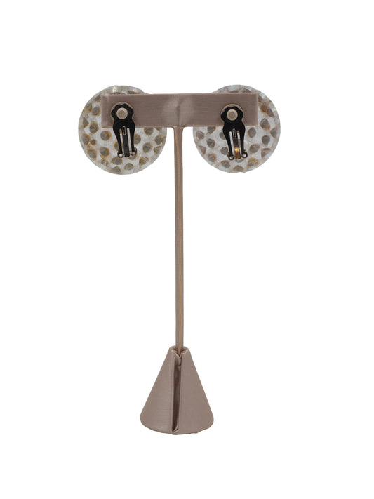 Large Crystal Ball Earrings