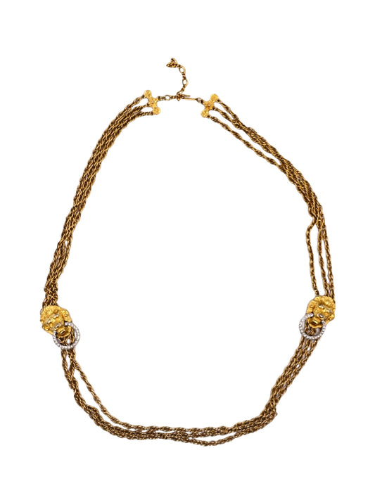 Vintage Kenneth Jay Lane Chain Belt - The Kit Vintage