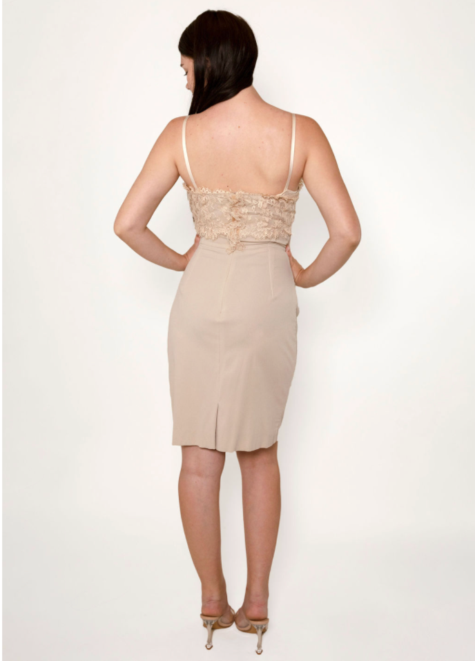 Dolce & Gabbana Bra Lace Slip Dress - The Kit Vintage