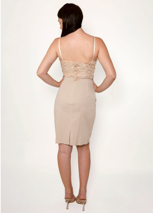 Dolce & Gabbana Bra Lace Slip Dress - The Kit Vintage