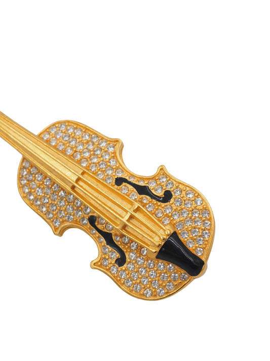 Karl Lagerfeld Cello Brooch