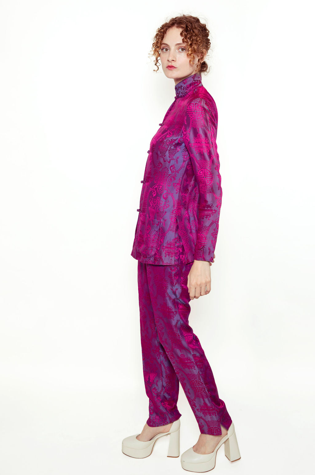 Shanghai Tang Silk Jacquard Set - The Kit Vintage