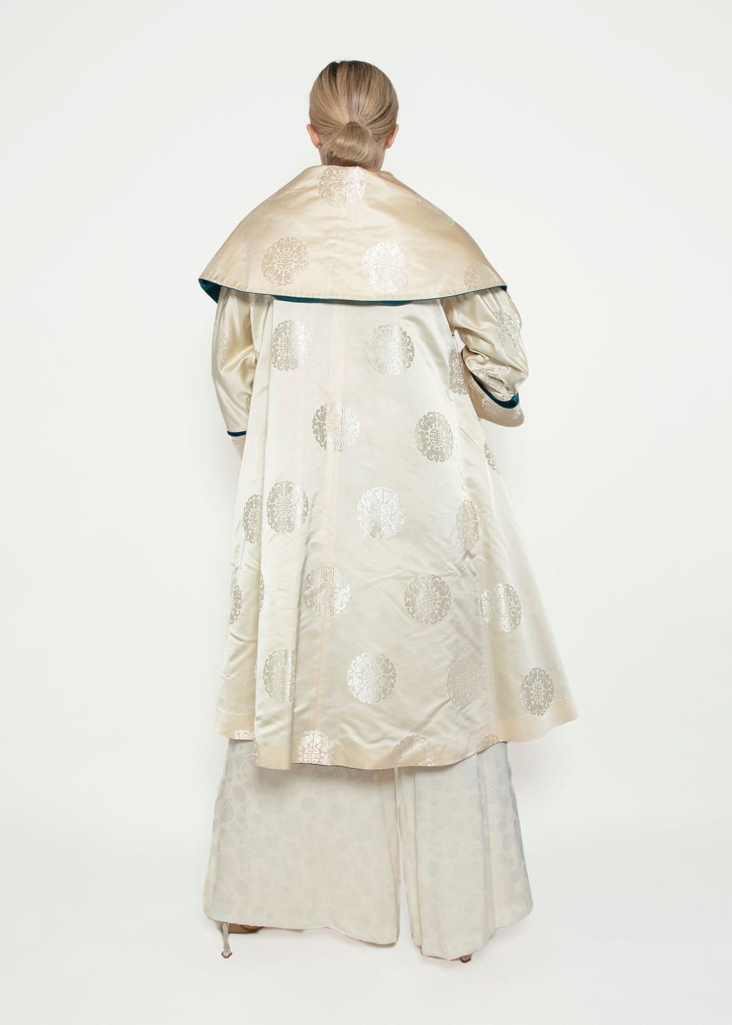 Japanese Silk Reversible Opera Coat
