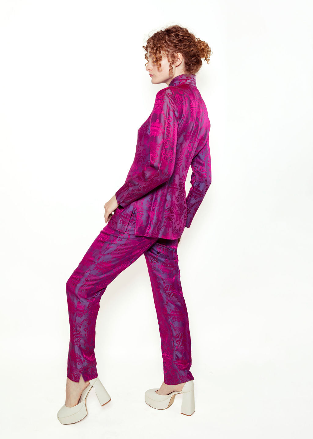 Shanghai Tang Silk Jacquard Set - The Kit Vintage
