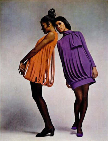 1969 Pierre Cardin Documented Car Wash Dress