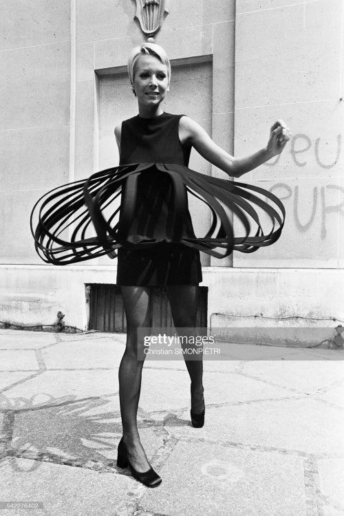 1969 Pierre Cardin Documented Car Wash Dress