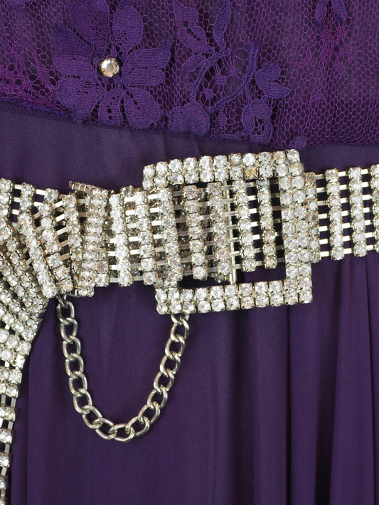 Crystal Buckle Belt