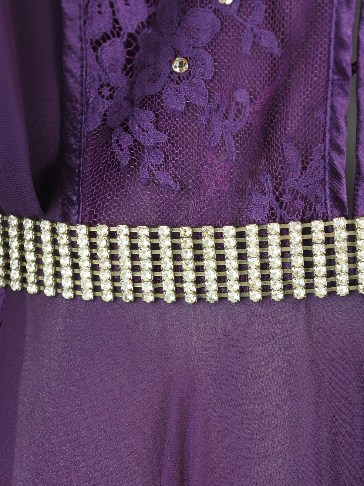 Crystal Buckle Belt