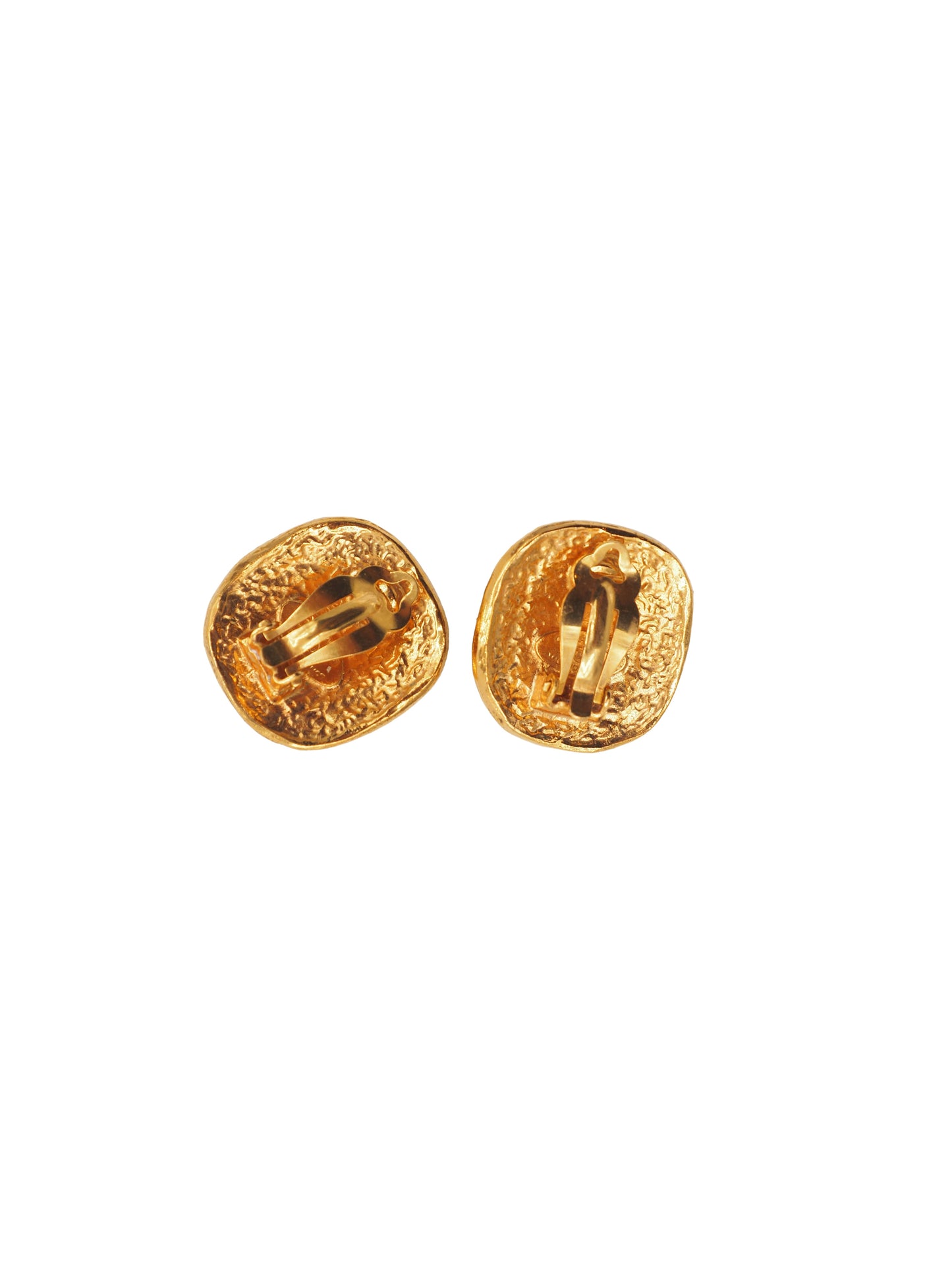 stamped chanel earring