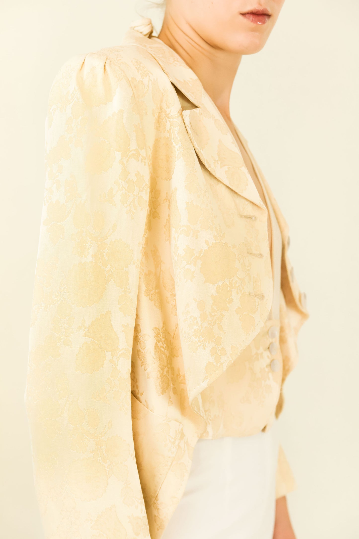 Ann Demeulemeester Halter Vest & Blazer Set
