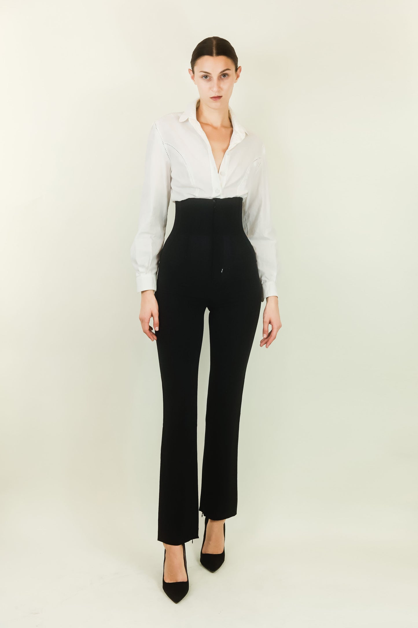 Dolce and Gabbana High Waisted Trouser - The Kit Vintage