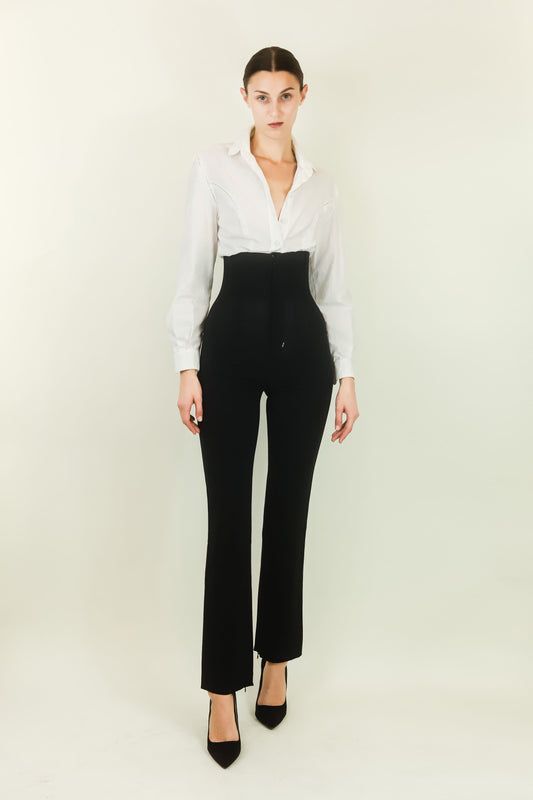 Dolce and Gabbana High Waisted Trouser - The Kit Vintage