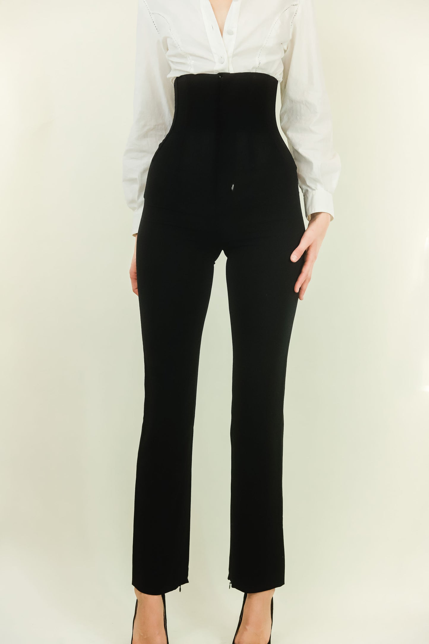 Dolce and Gabbana High Waisted Trouser - The Kit Vintage