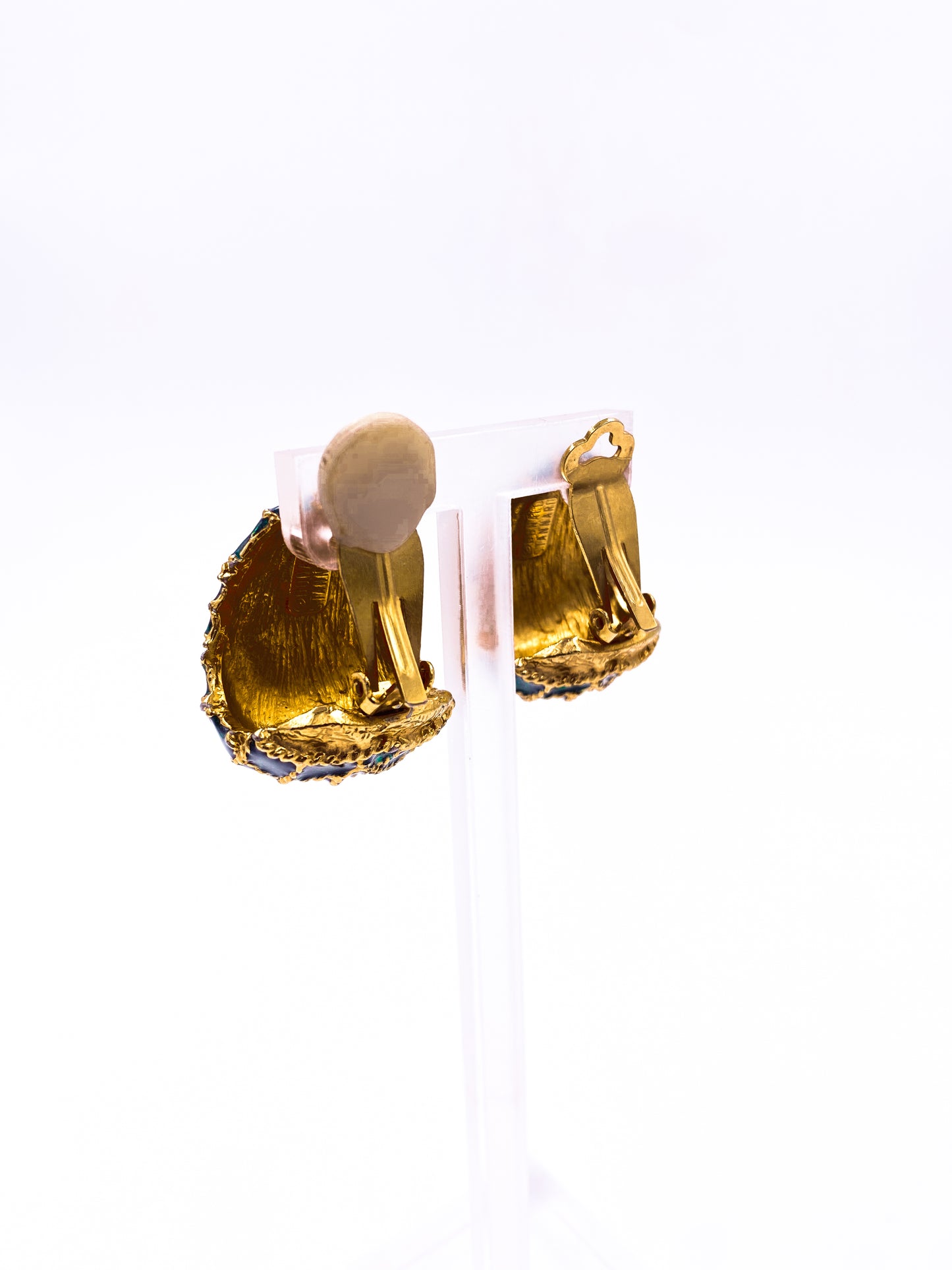 Donald Standard Green Earrings - The Kit Vintage