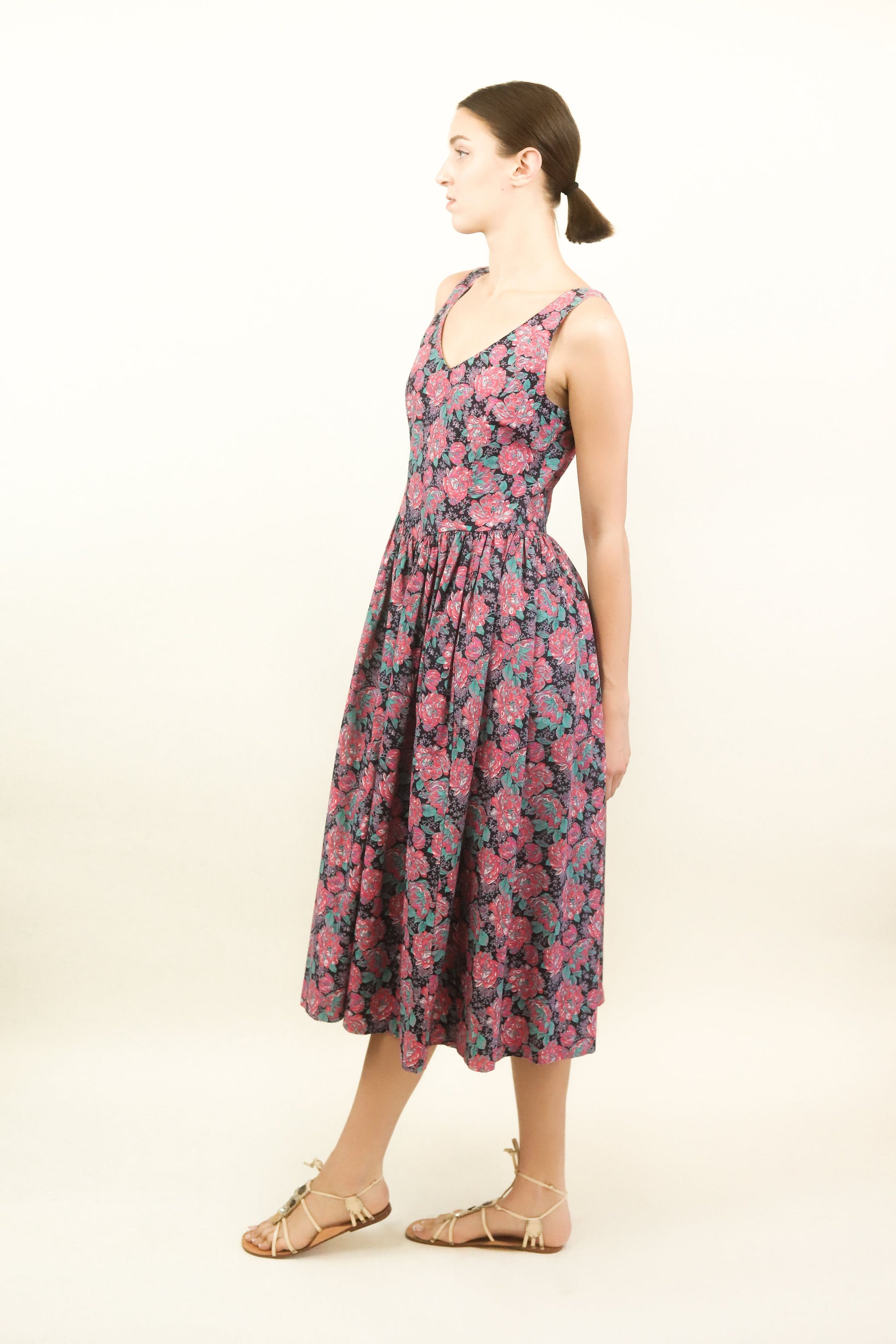 Laura Ashley Floral Dress - The Kit Vintage