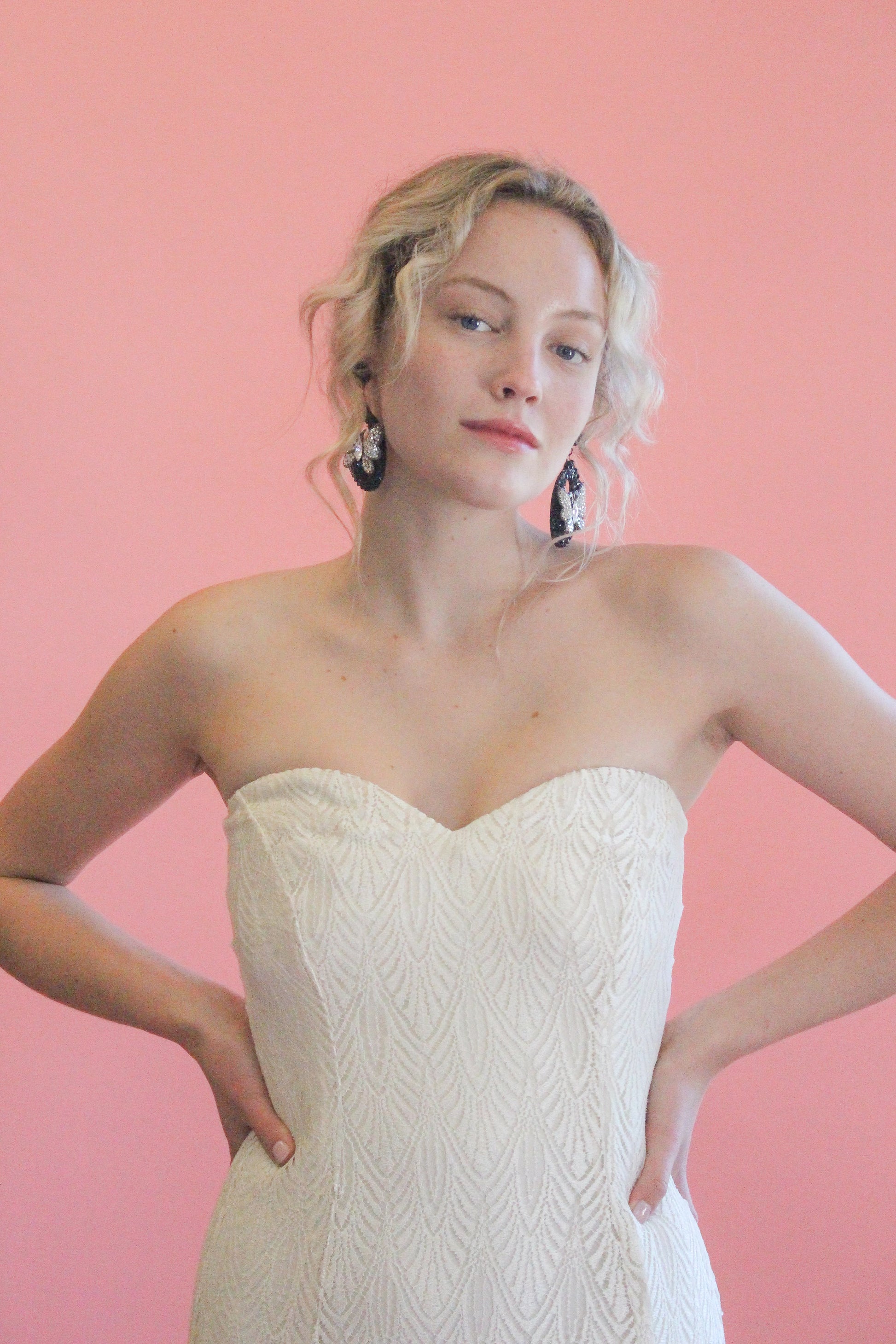 Givenchy Couture Strapless Lace Gown - The Kit Vintage