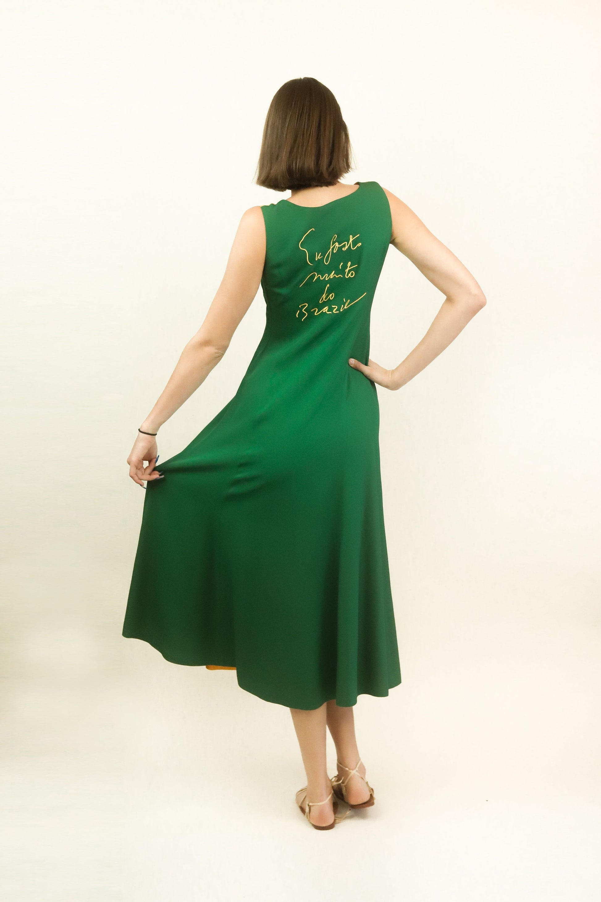 Moschino 1994 Brazil Dress - The Kit Vintage