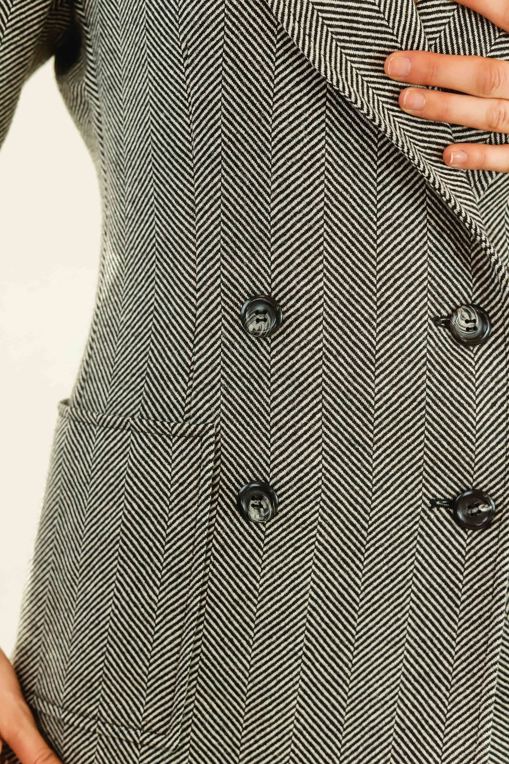 Yves Saint Laurent Herringbone Skirt Suit - The Kit Vintage