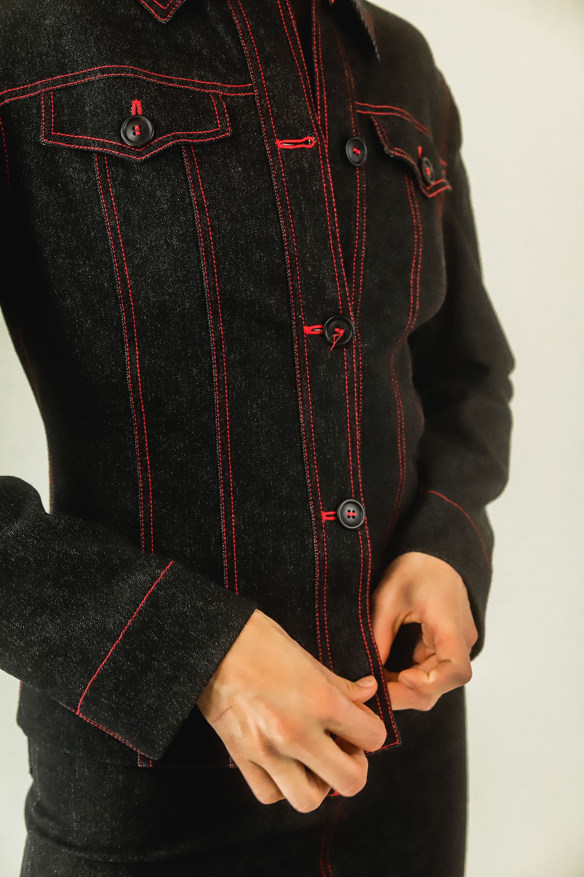 D&G Denim Skirt Suit - The Kit Vintage