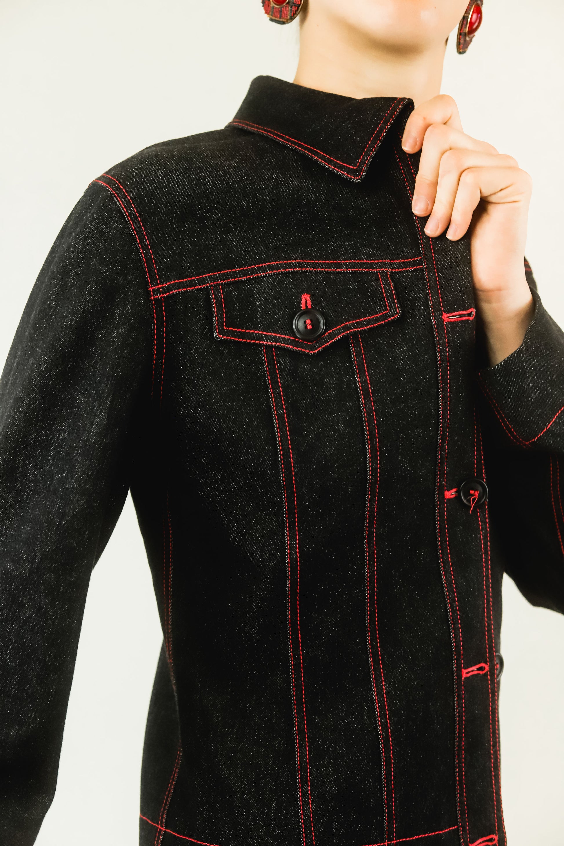 D&G Denim Skirt Suit - The Kit Vintage