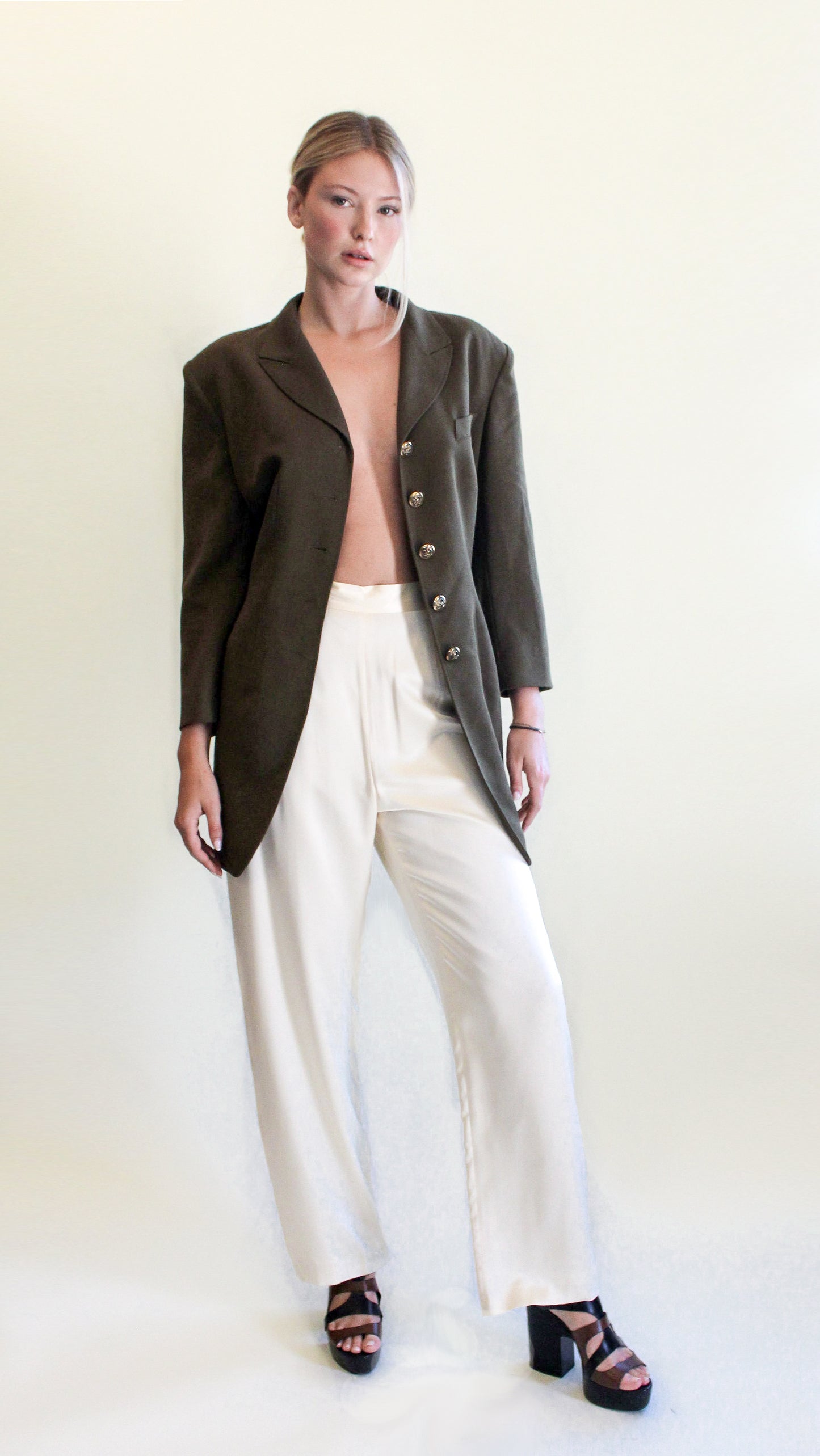 Alan Austin Silk Pants - The Kit Vintage