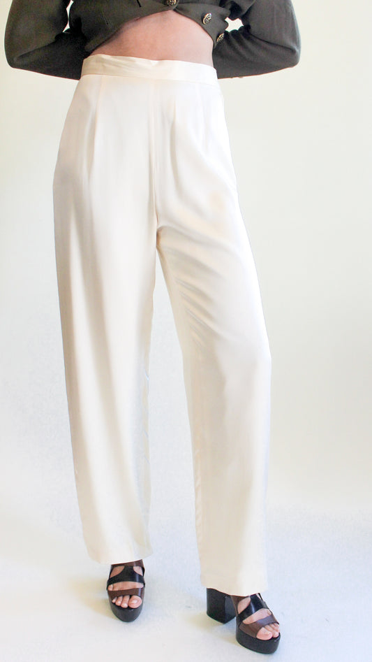 Alan Austin Silk Pants - The Kit Vintage