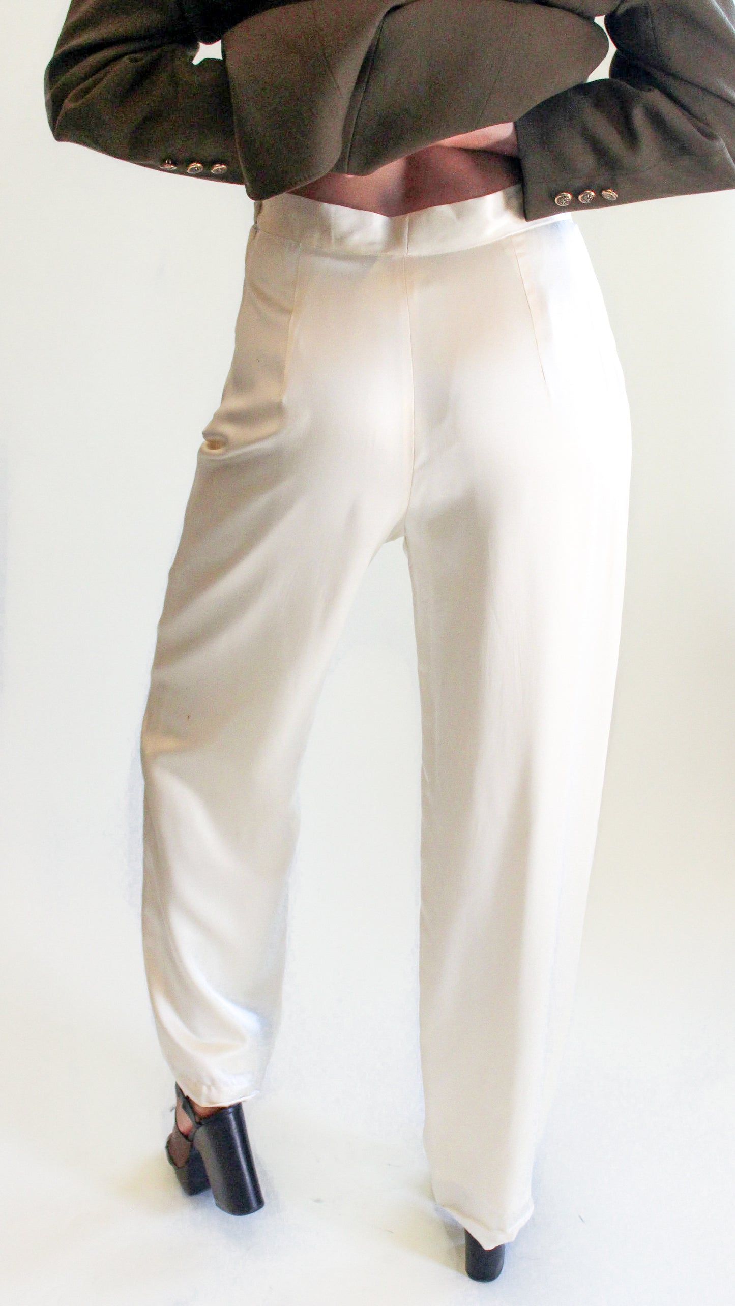 Alan Austin Silk Pants - The Kit Vintage