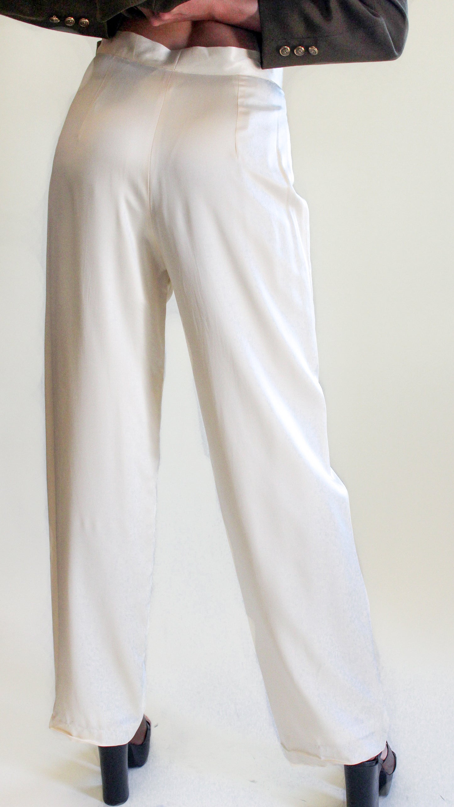 Alan Austin Silk Pants - The Kit Vintage