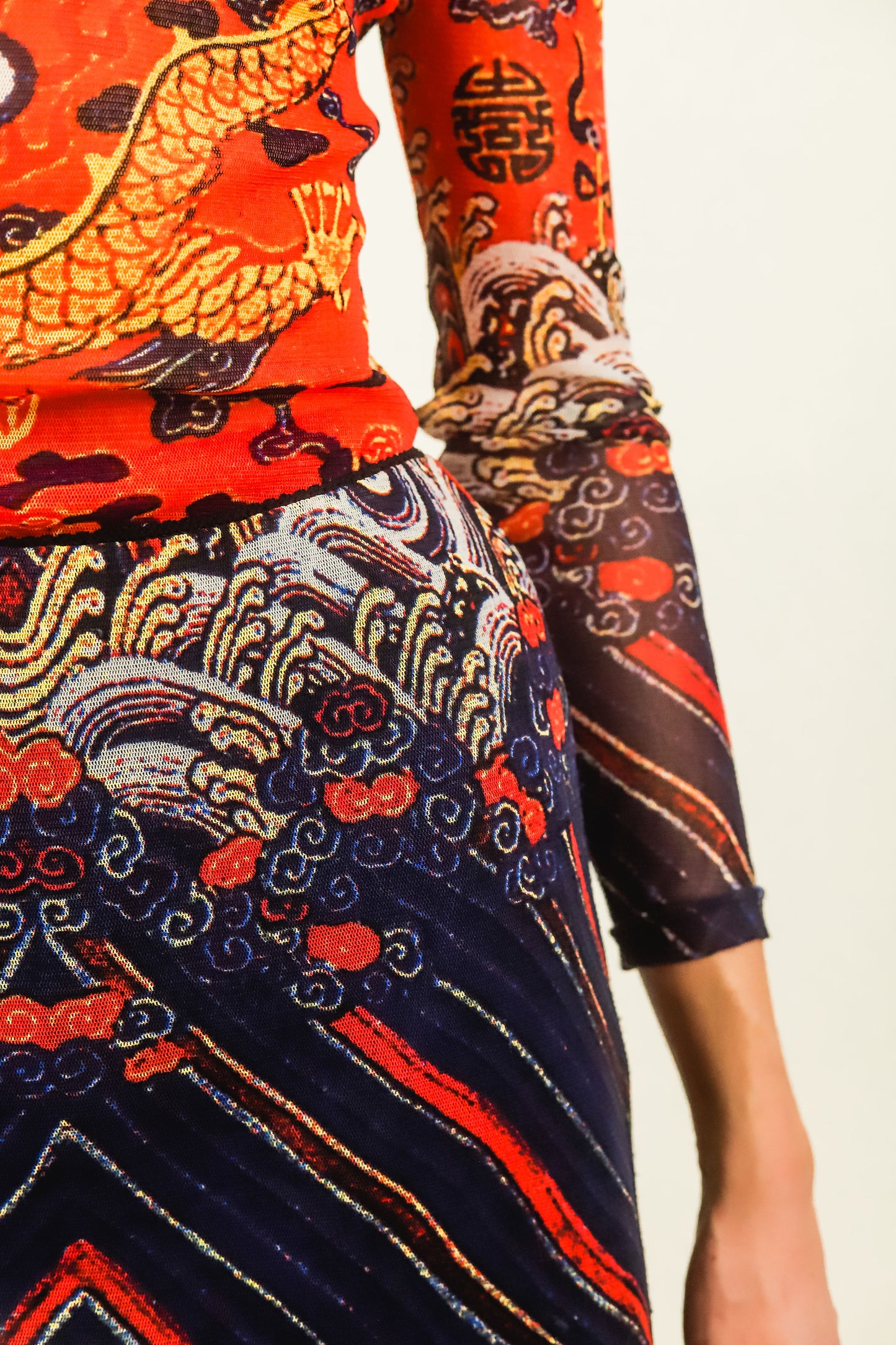 Jean Paul Gaultier Mesh Three Piece Set - The Kit Vintage