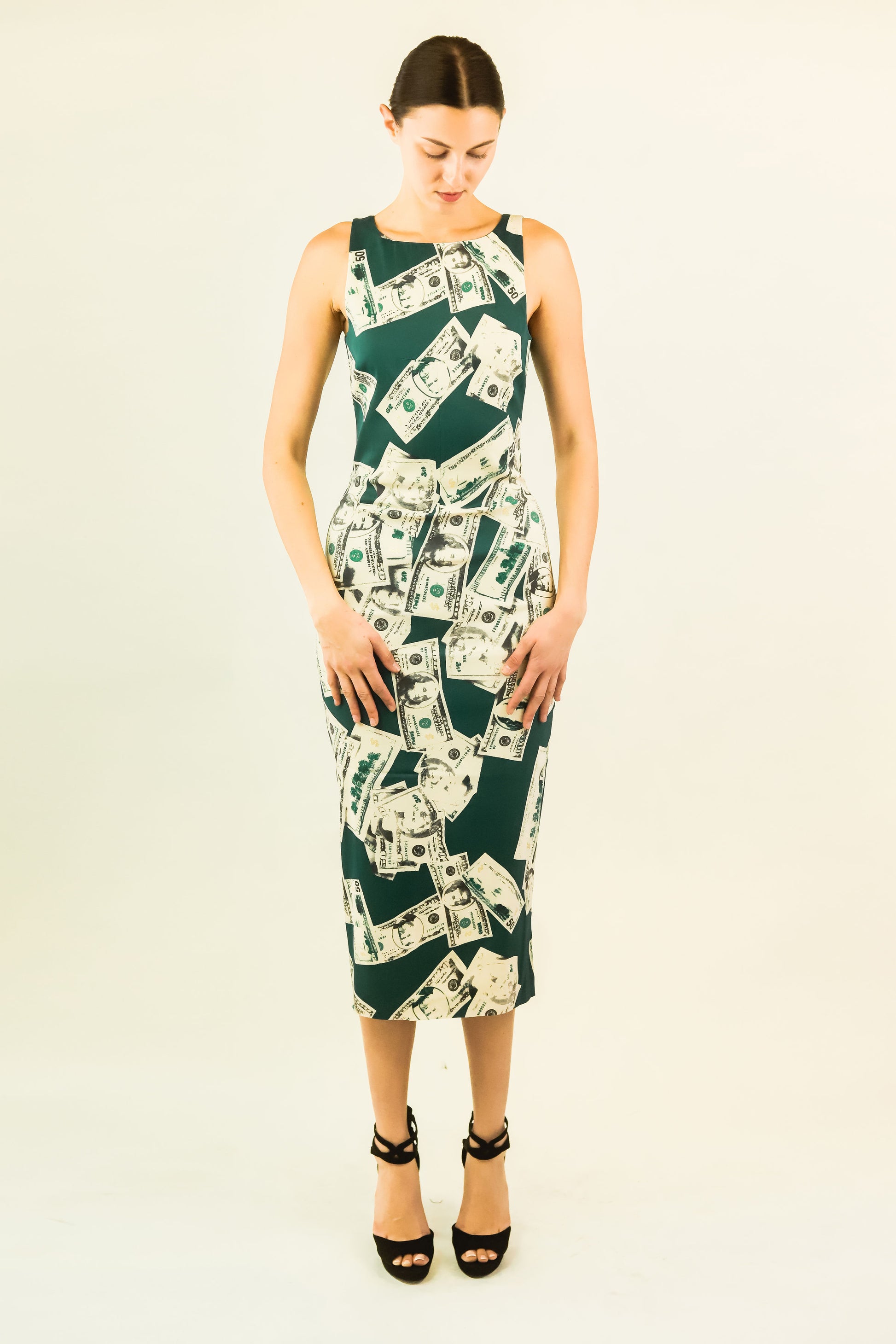 D&G Limited Edition Money Dress S/S 2001 - The Kit Vintage