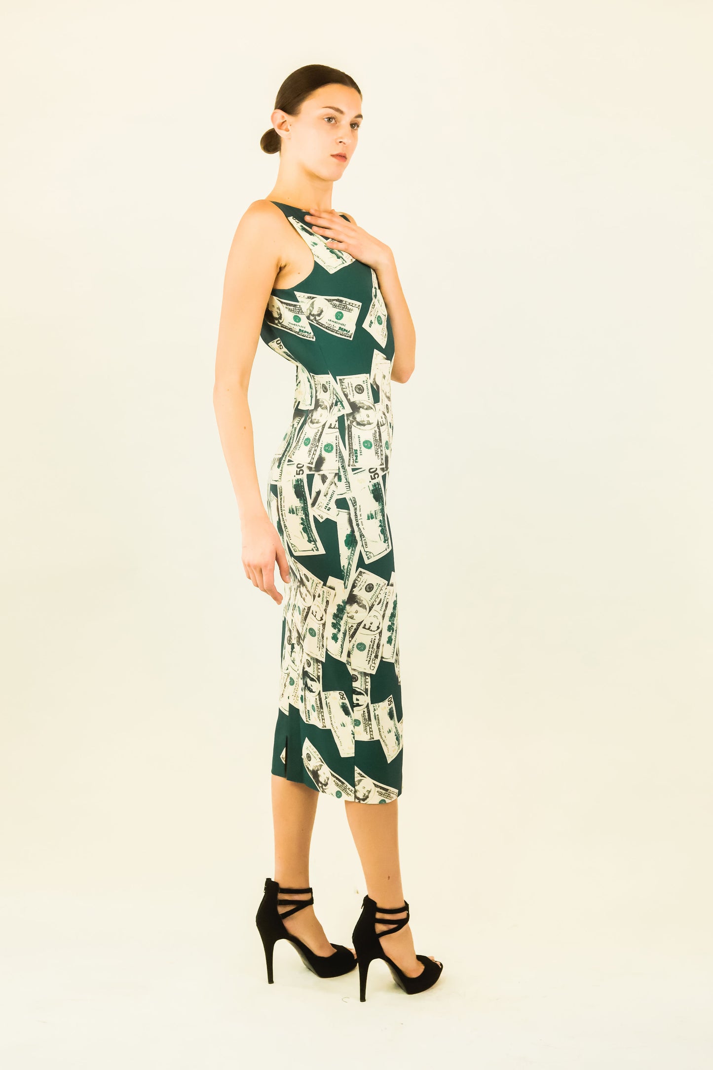 D&G Limited Edition Money Dress S/S 2001 - The Kit Vintage