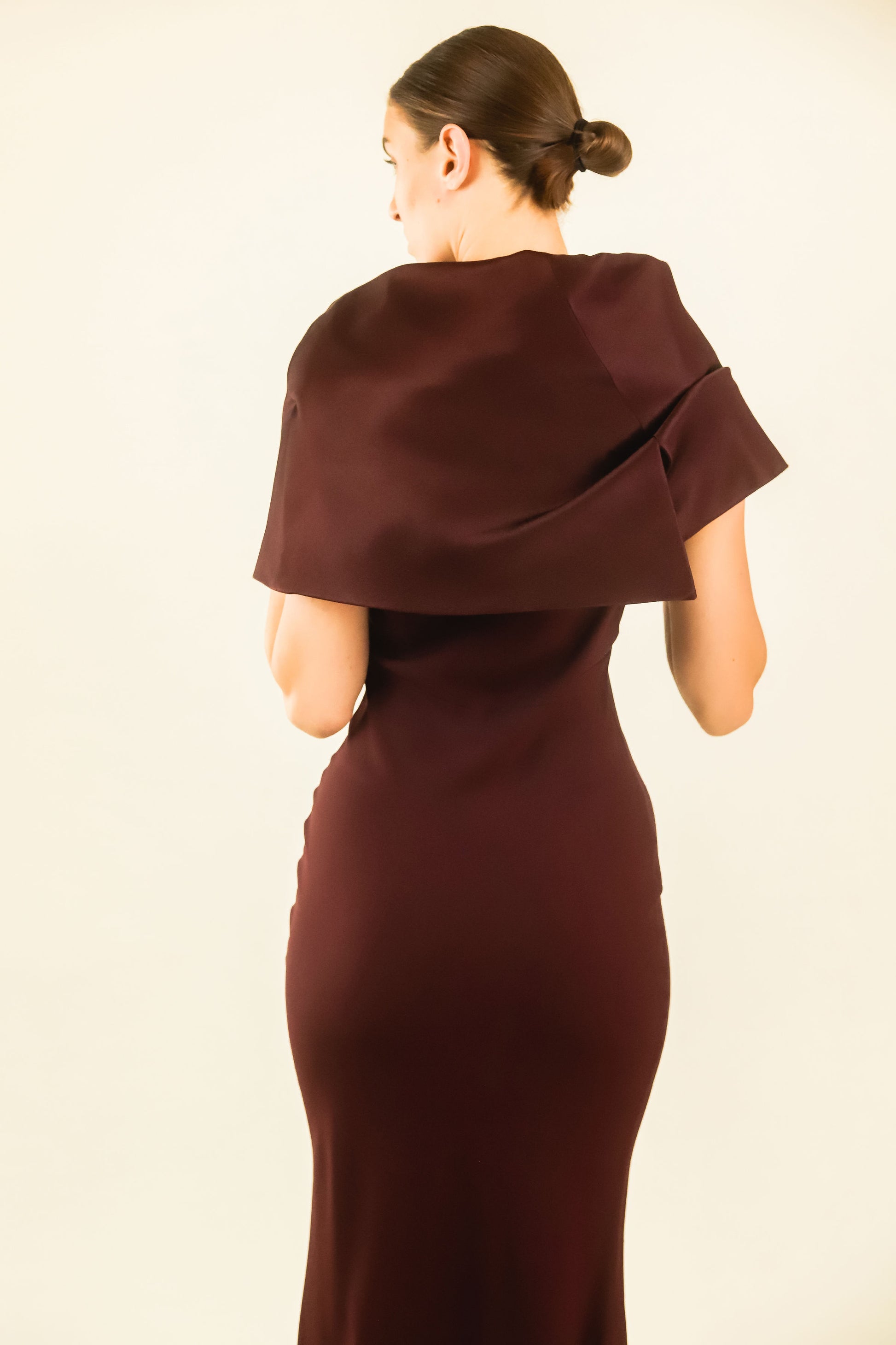 John Galliano Burgundy Gown - The Kit Vintage