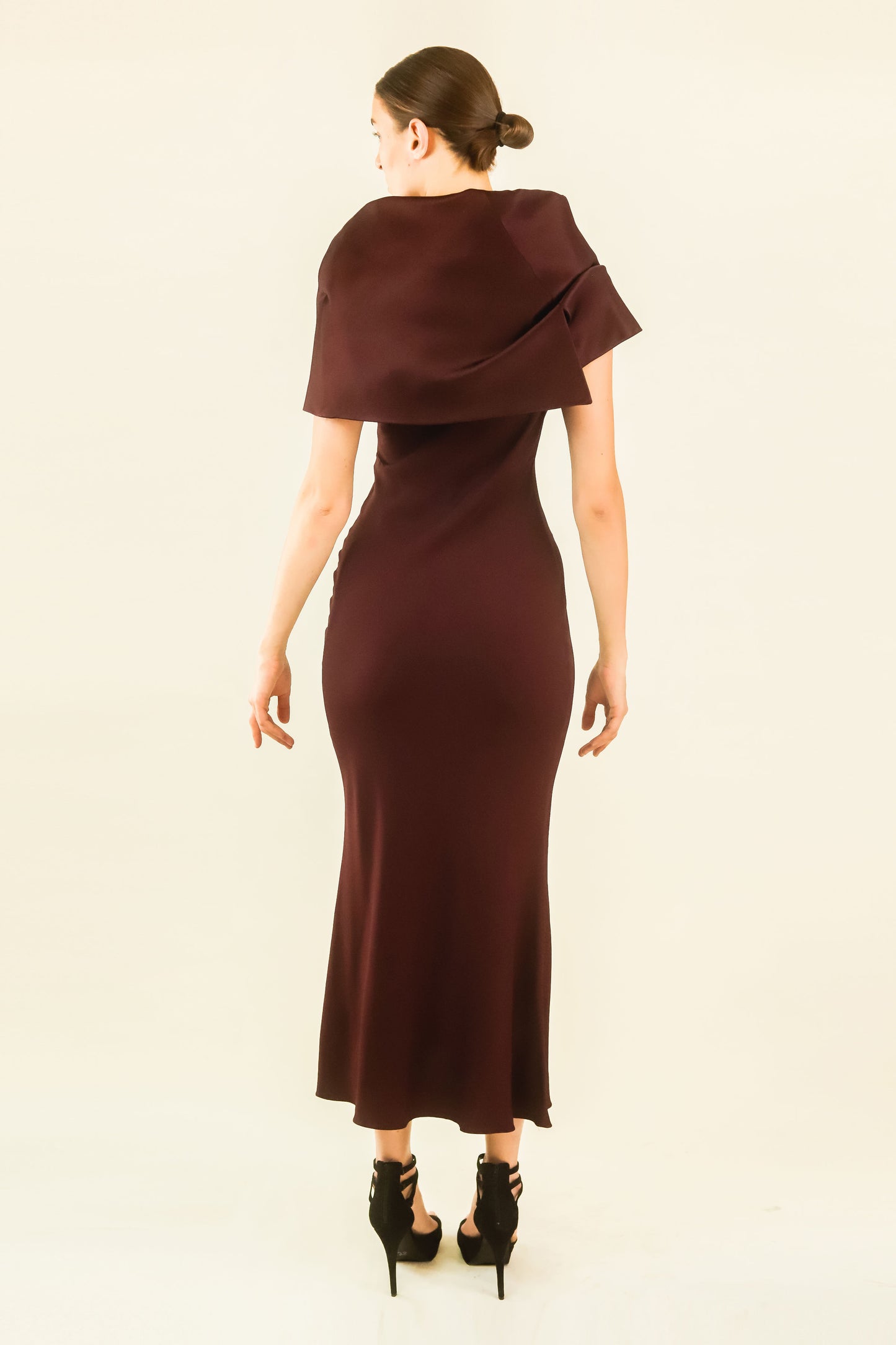 John Galliano Burgundy Gown - The Kit Vintage