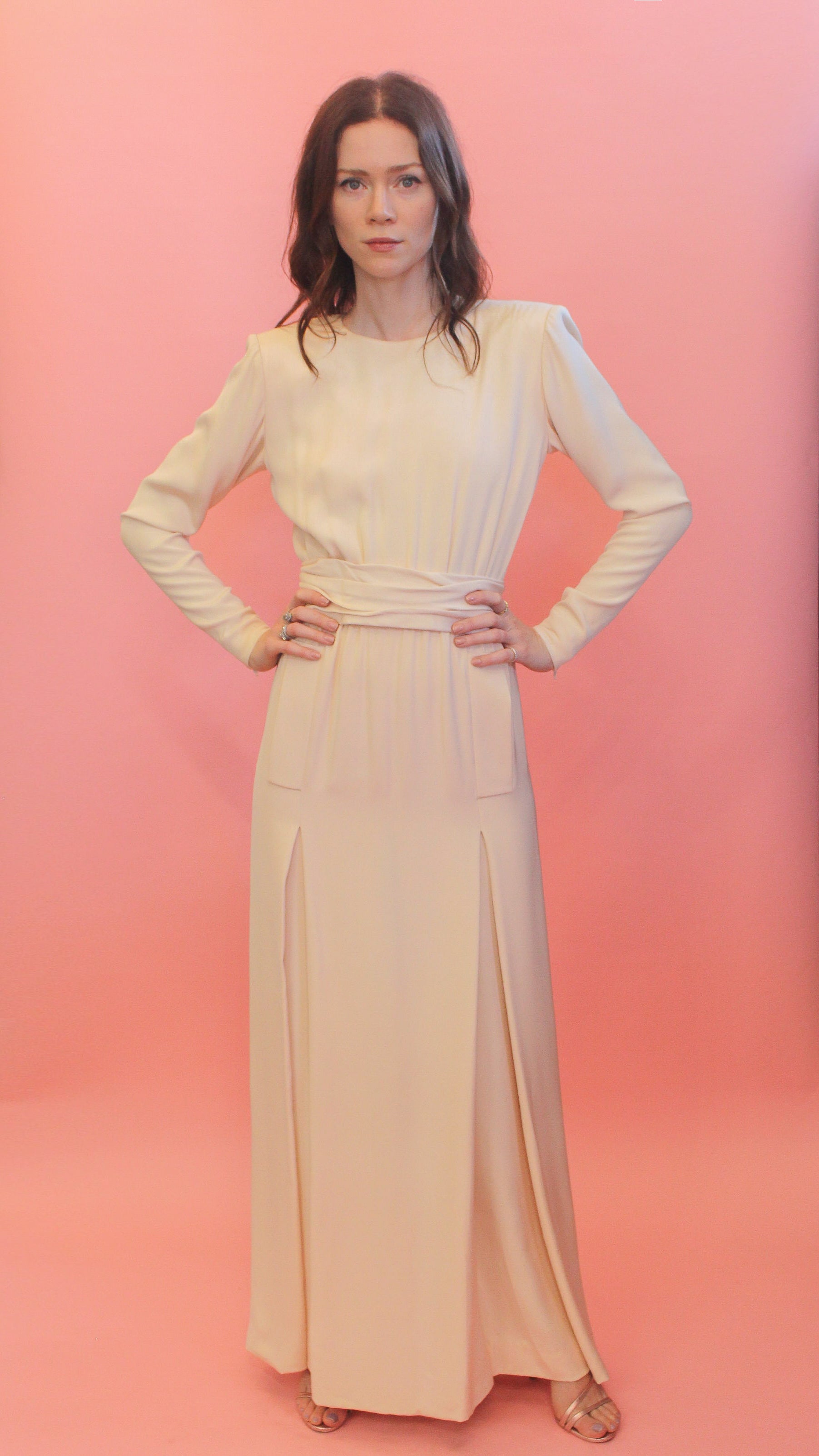 Yves Saint Laurent Haute Couture Ivory Silk Gown - The Kit Vintage