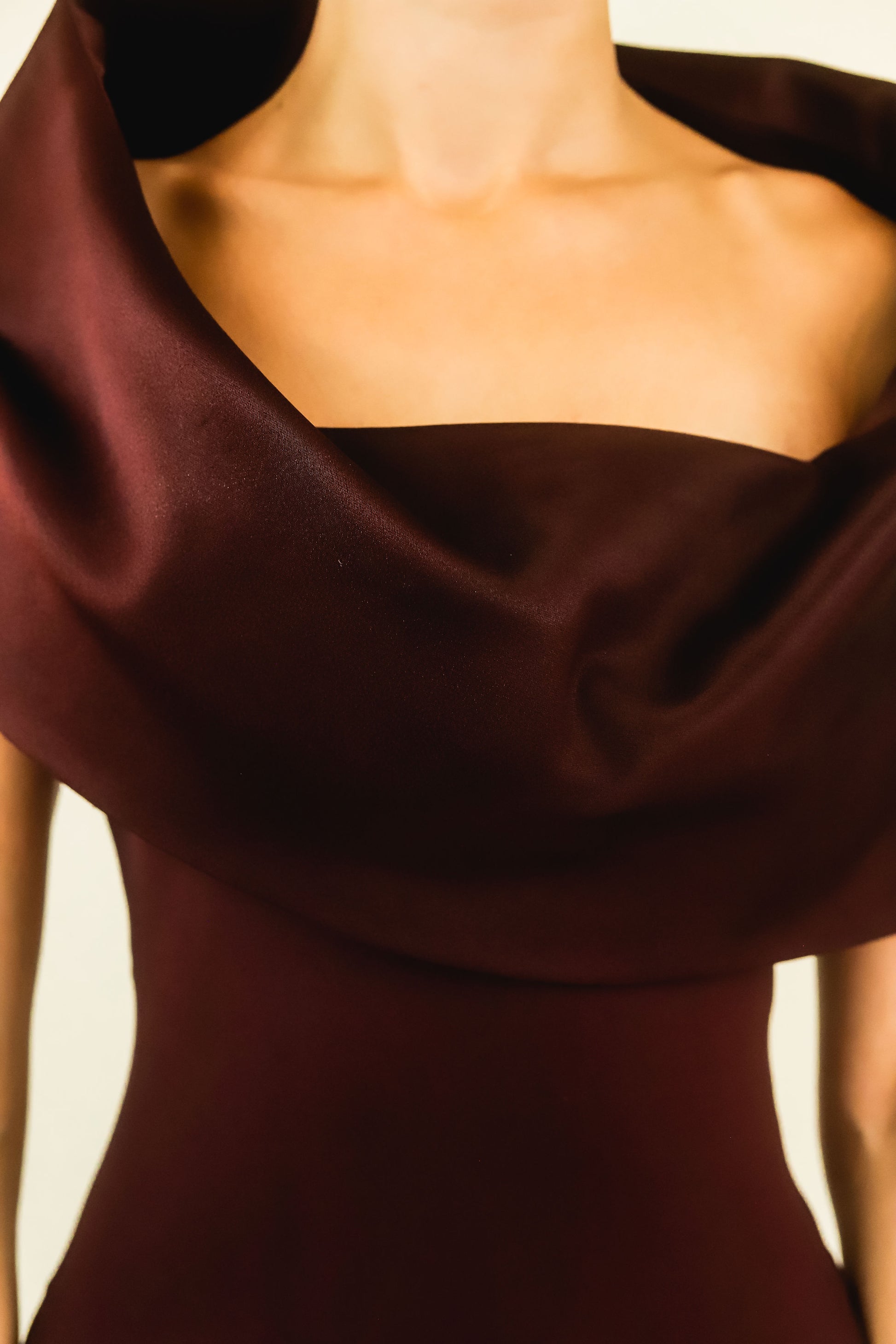 John Galliano Burgundy Gown - The Kit Vintage