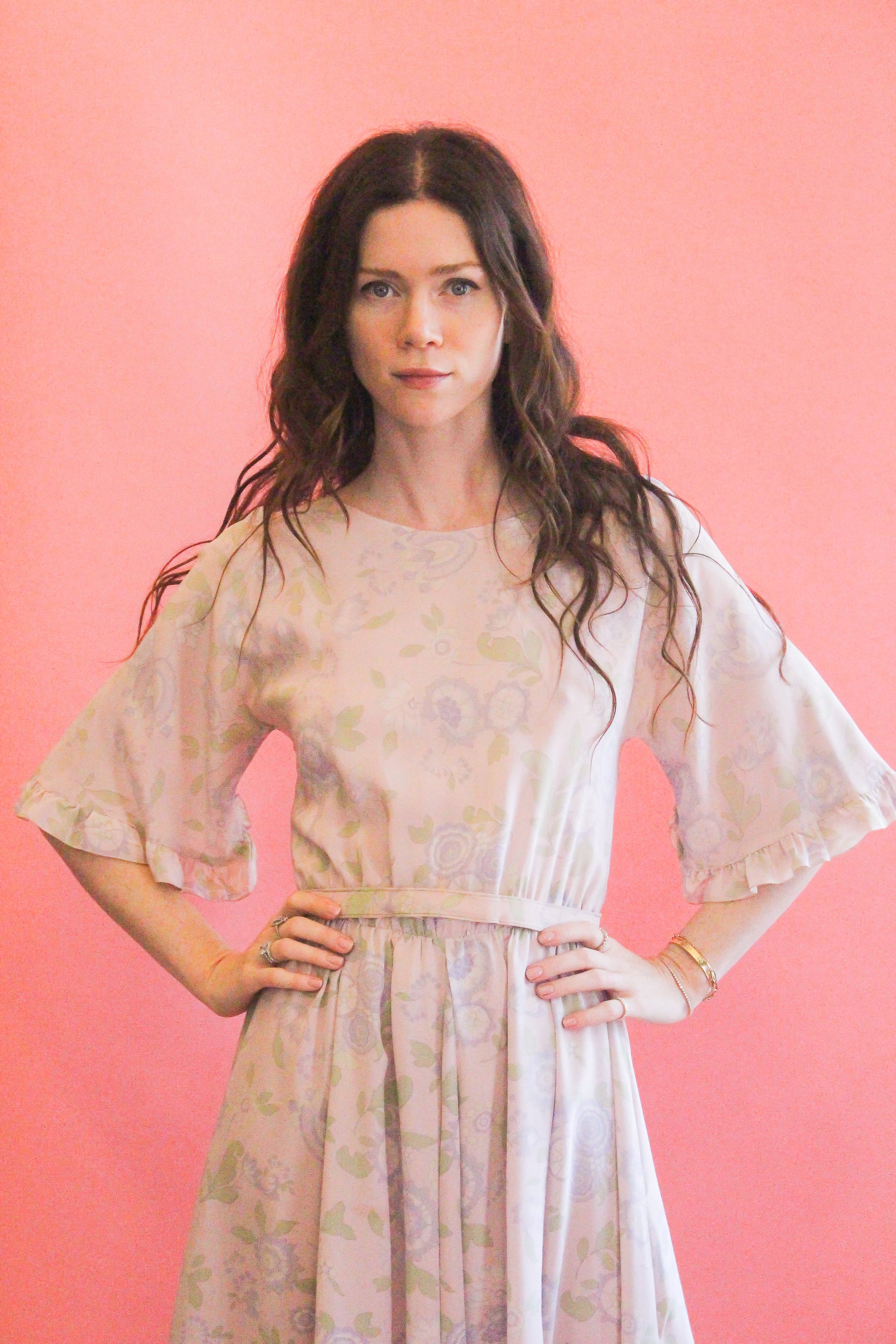 Karl Lagerfeld for Chloé Pastel Floral Dress - The Kit Vintage