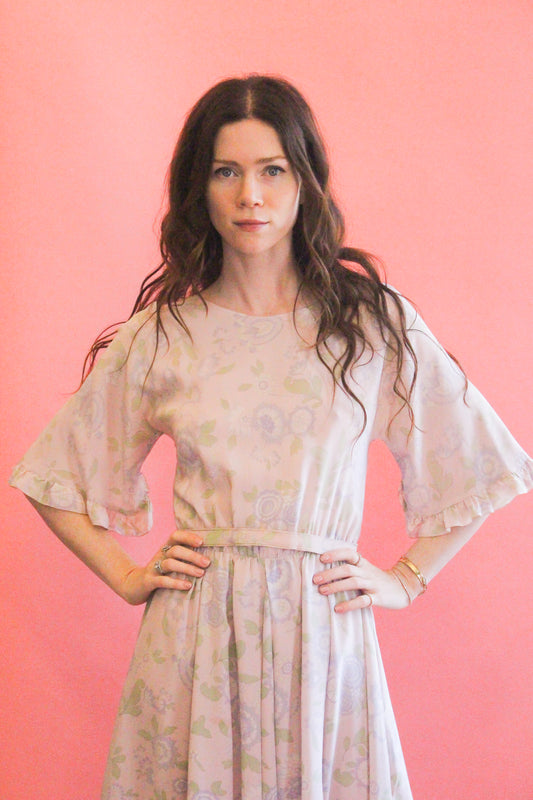 Karl Lagerfeld for Chloé Pastel Floral Dress - The Kit Vintage