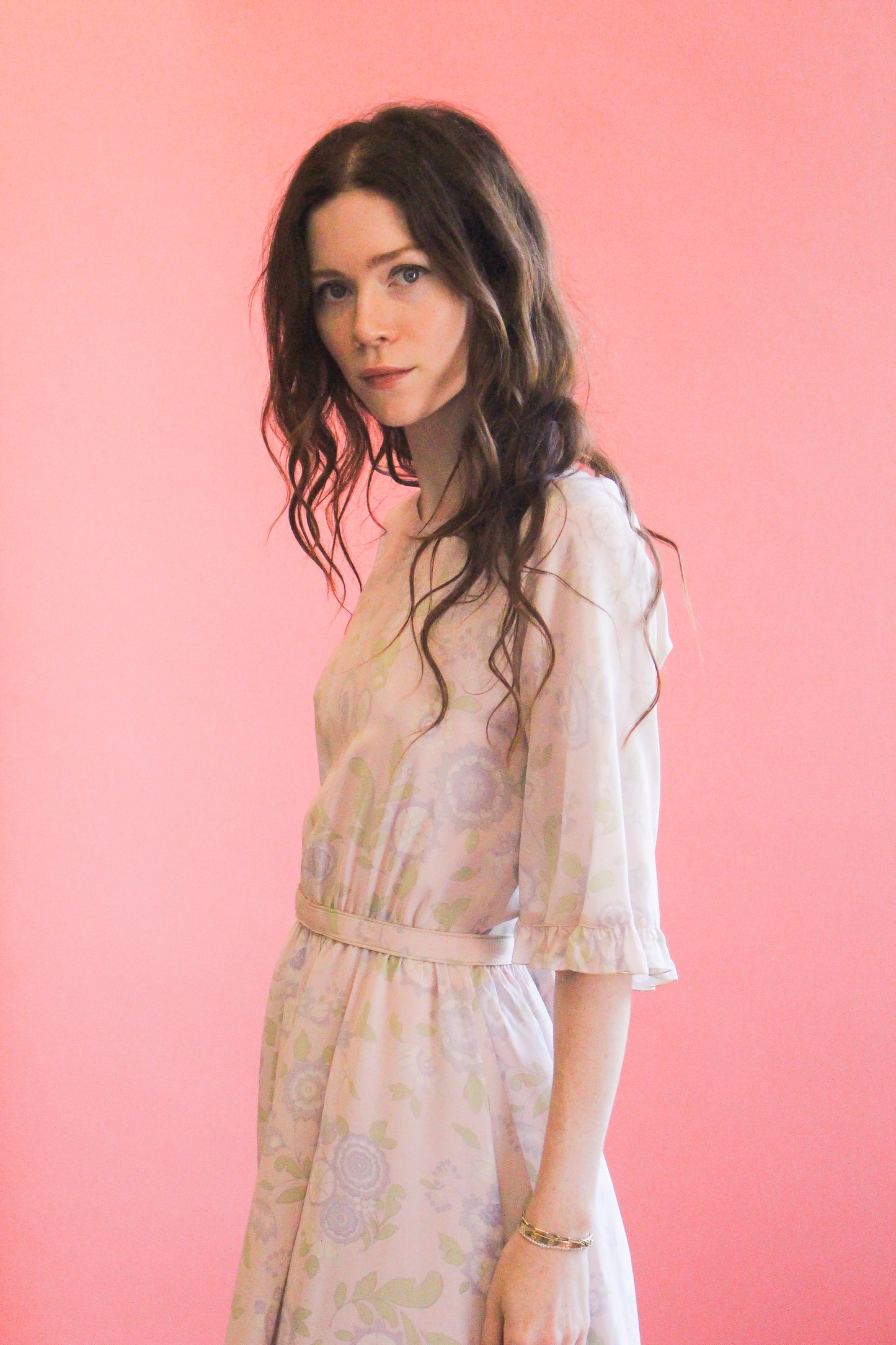 Karl Lagerfeld for Chloé Pastel Floral Dress - The Kit Vintage