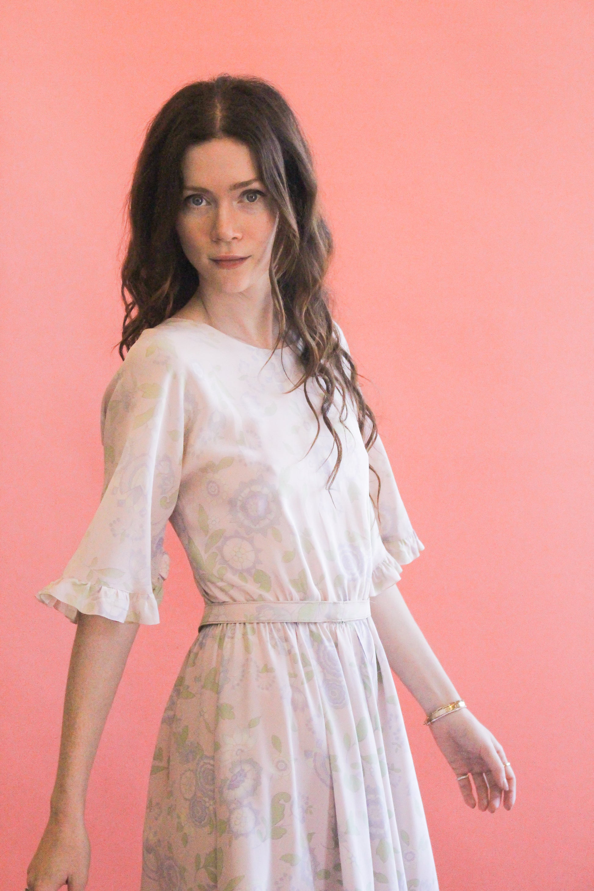 Karl Lagerfeld for Chloé Pastel Floral Dress - The Kit Vintage