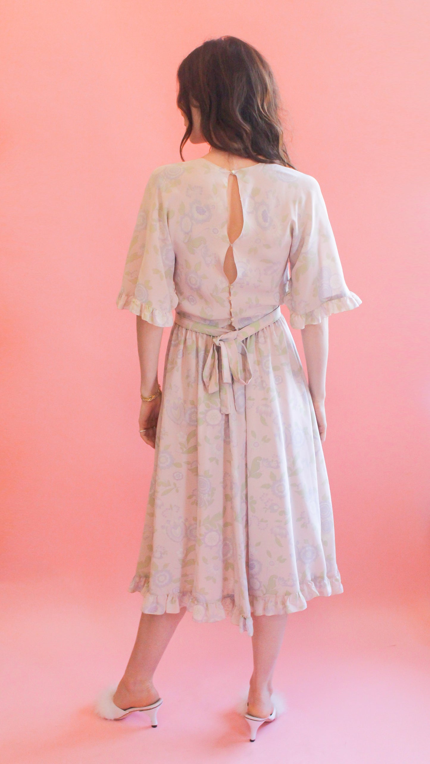 Karl Lagerfeld for Chloé Pastel Floral Dress - The Kit Vintage