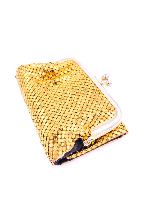 Gold Chainmail Wallet - The Kit Vintage