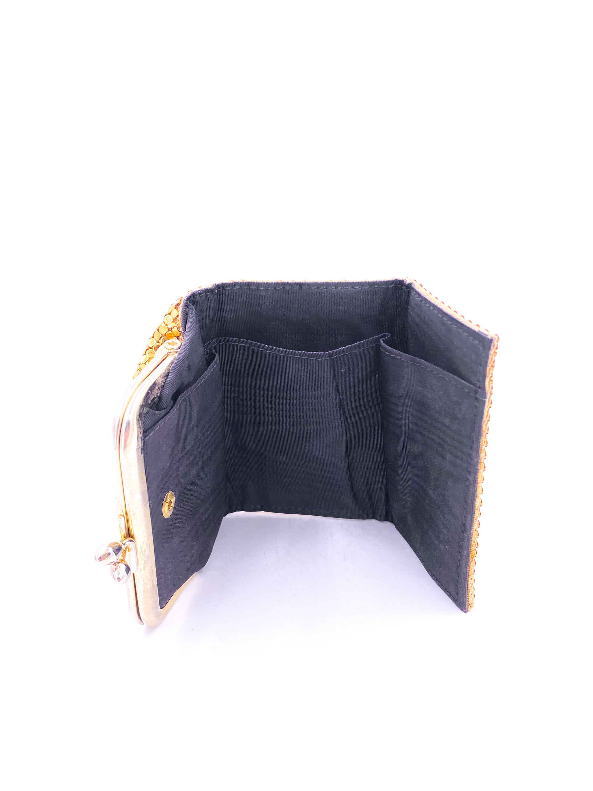 Gold Chainmail Wallet - The Kit Vintage